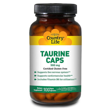 Life Taurine 500 Mg - Country Life